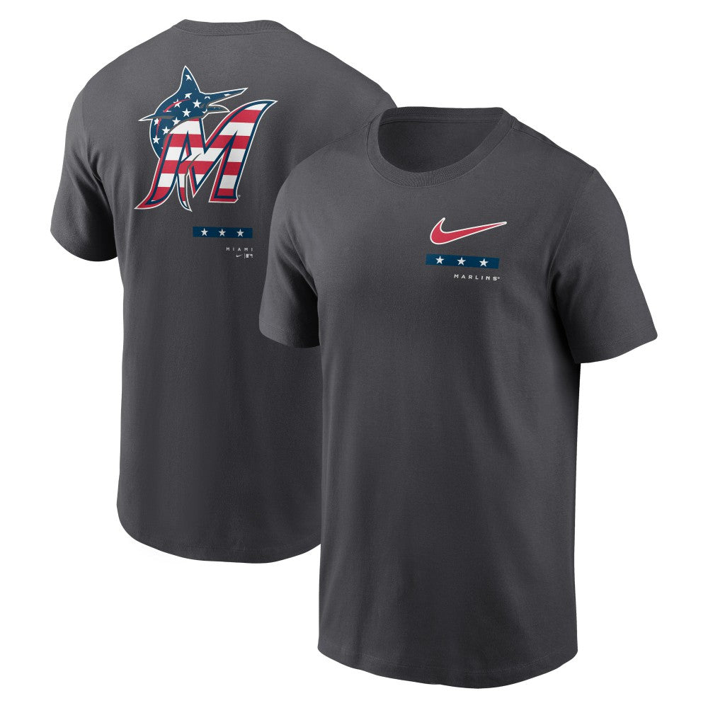 Miami Marlins Nike Americana T-Shirt | MLB Discount