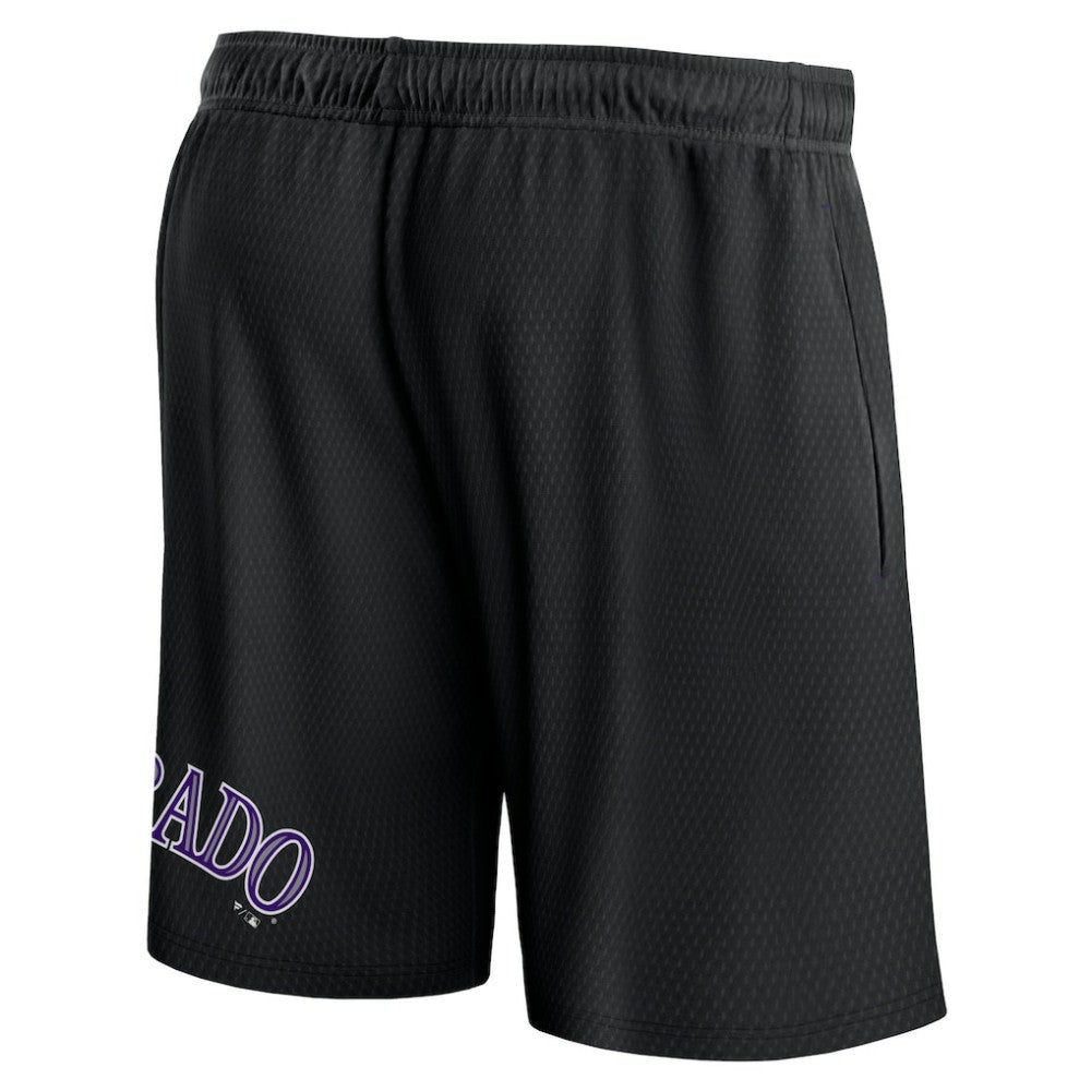 Colorado Rockies Fanatics Clincher Mesh Shorts | MLB US