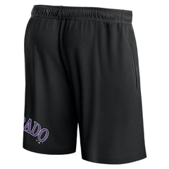 Colorado Rockies Fanatics Clincher Mesh Shorts | MLB US