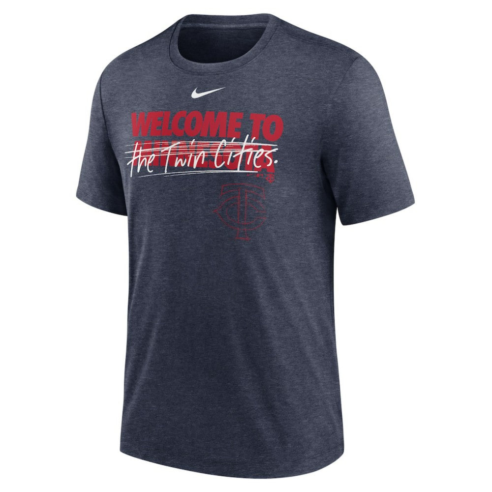 Minnesota Twins Nike Home Spin Tri-Blend T-Shirt | MLB Online