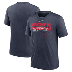 Washington Nationals Nike Home Spin Tri-Blend T-Shirt | MLB Outlet