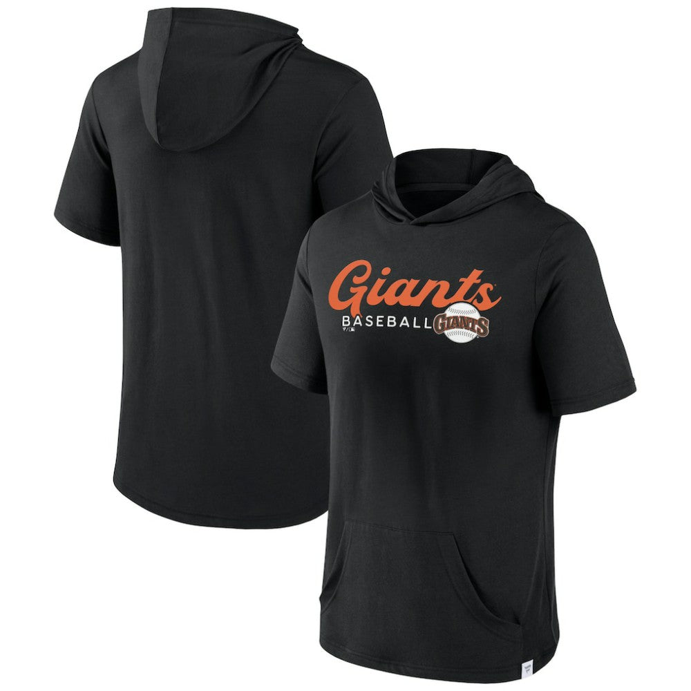 San Francisco Giants Fanatics Offensive Strategy Short Sleeve Pullover Hoodie | MLB Outlet