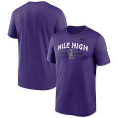 Colorado Rockies Nike Local Legend Practice Performace T-Shirt | MLB On Sale