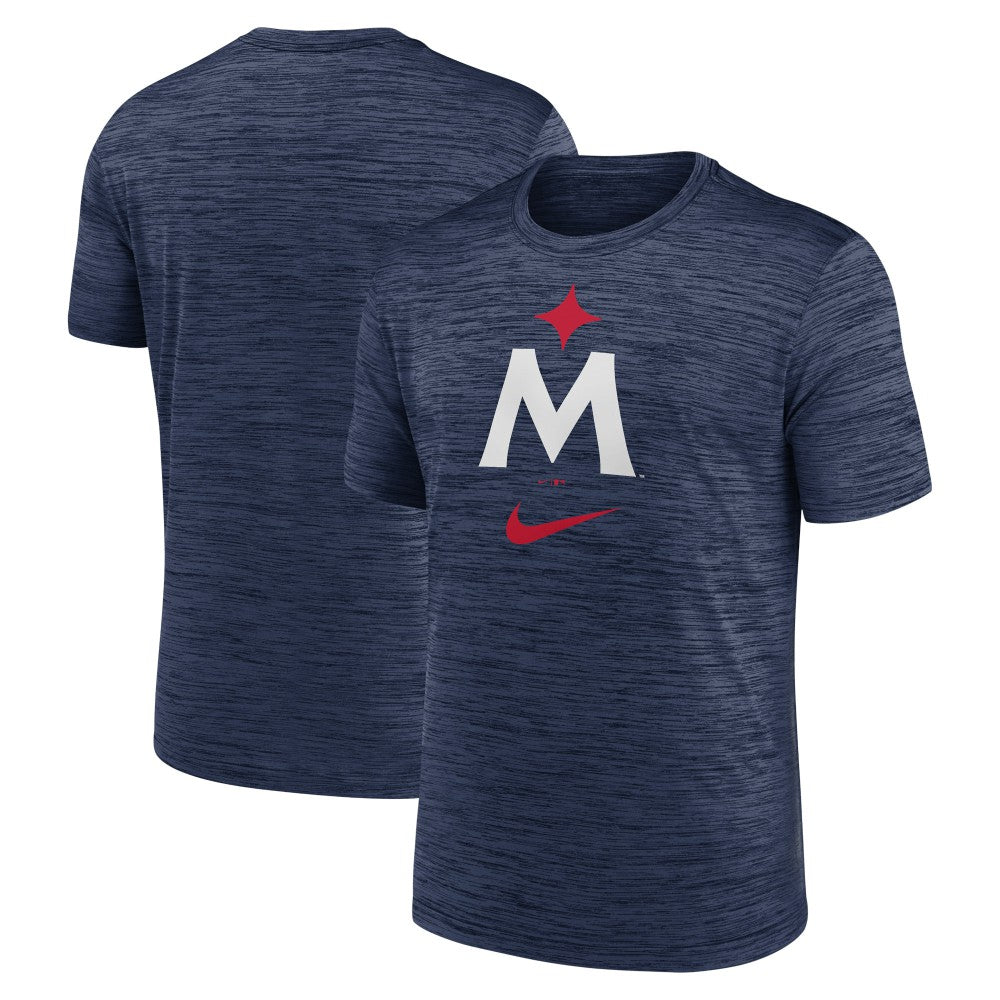 Minnesota Twins Nike 2023 Logo Velocity Performance T-Shirt | MLB On Sale