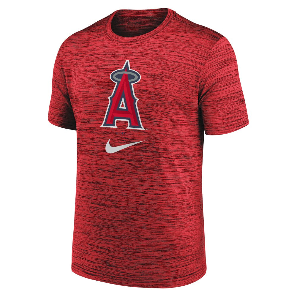 Los Angeles Angels Nike Logo Velocity Performance T-Shirt | MLB Shop
