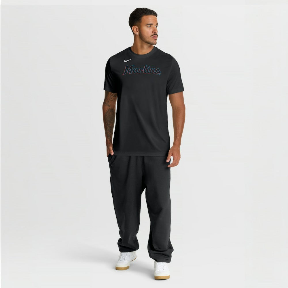 Miami Marlins Nike New Legend Wordmark Dri-FIT T-Shirt | MLB On Sale