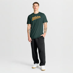 Athletics Nike New Legend Wordmark Dri-FIT T-Shirt | MLB Outlet