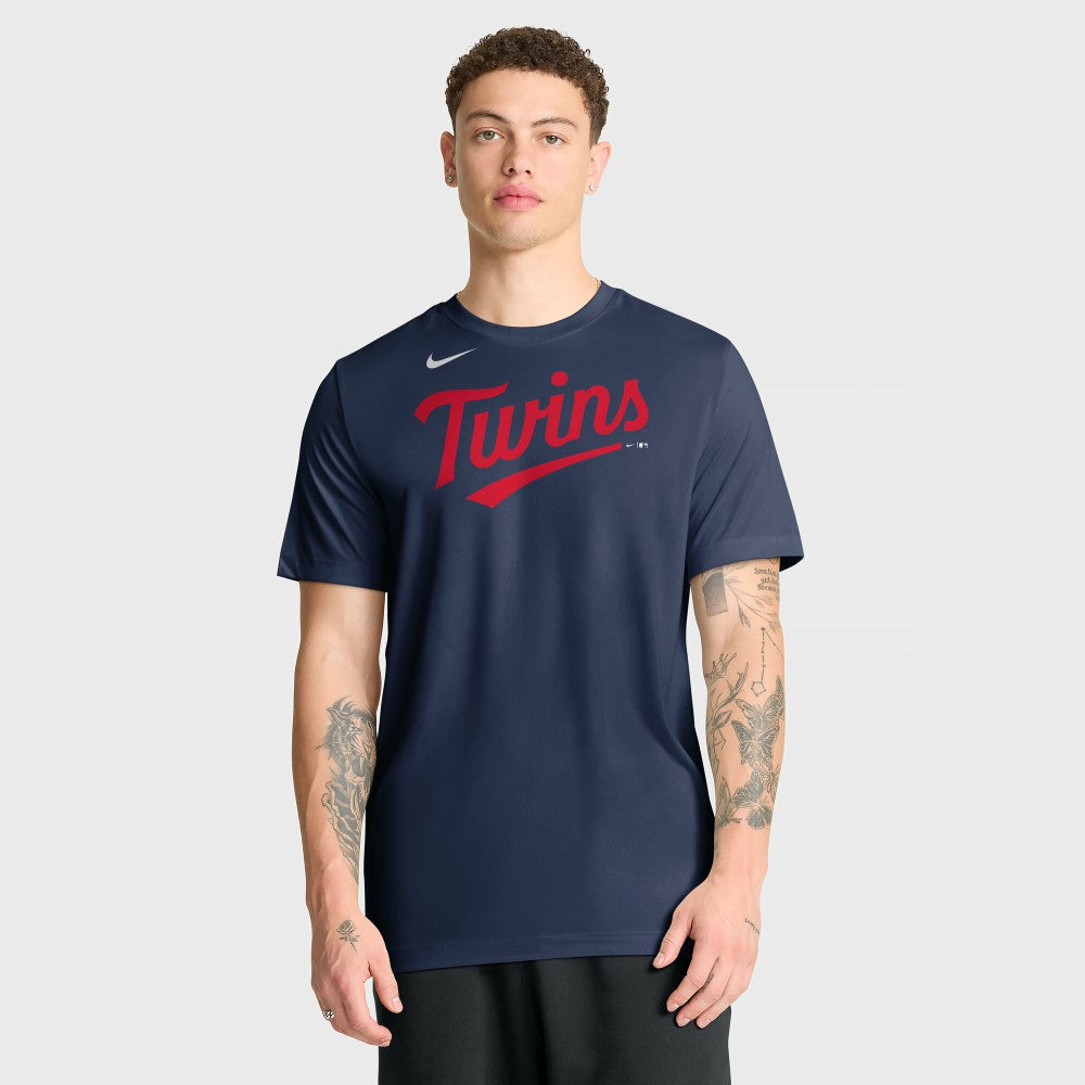 Minnesota Twins Nike New Legend Wordmark Dri-FIT T-Shirt | MLB Sale