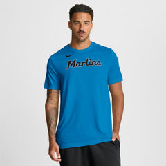 Miami Marlins Nike New Legend Wordmark Dri-FIT T-Shirt | MLB US