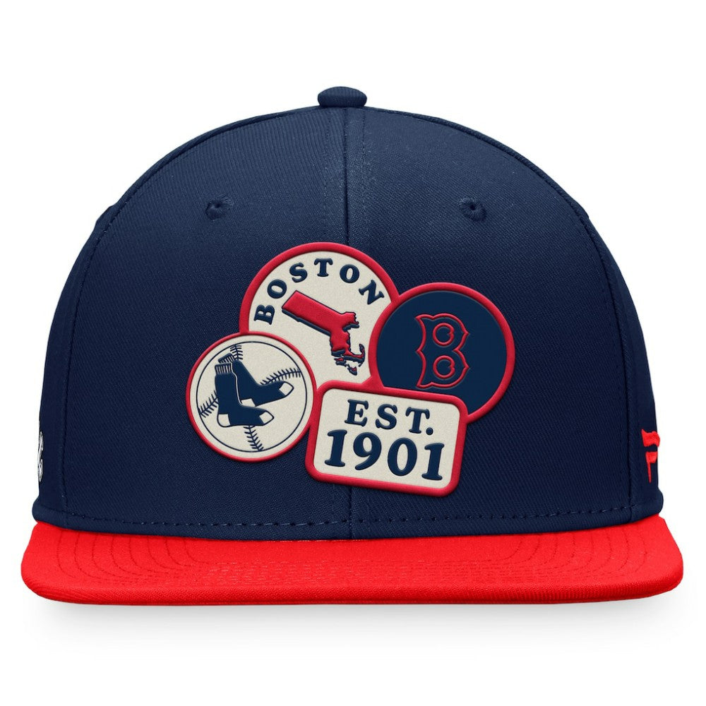 Boston Red Sox Fanatics Heritage Patch Fitted Hat | MLB On Sale