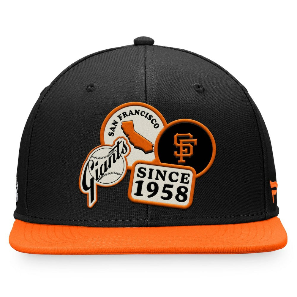 San Francisco Giants Fanatics Heritage Patch Fitted Hat | MLB Outlet