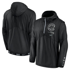 Chicago Cubs Nike Authentic Night Game Performance Half-Zip Windbreaker | MLB For sale