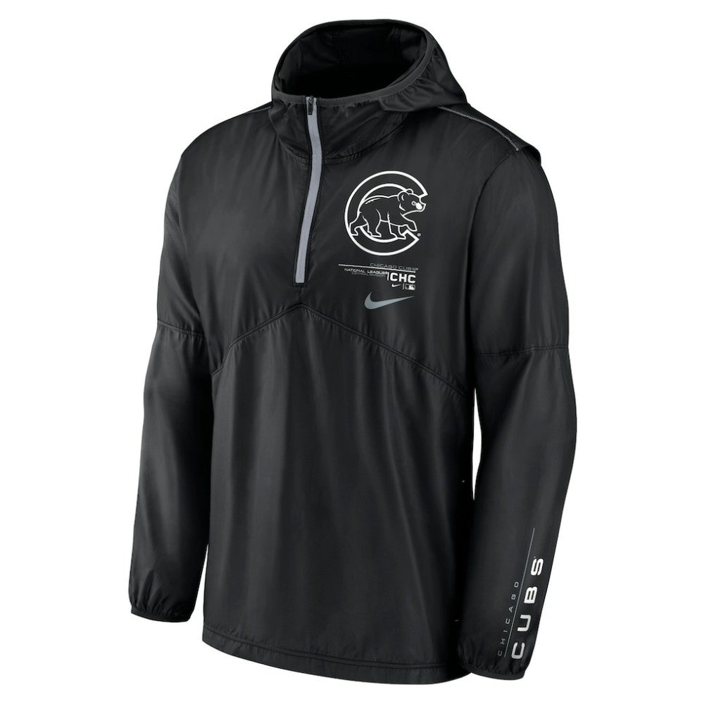 Chicago Cubs Nike Authentic Night Game Performance Half-Zip Windbreaker | MLB For sale