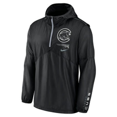 Chicago Cubs Nike Authentic Night Game Performance Half-Zip Windbreaker | MLB For sale