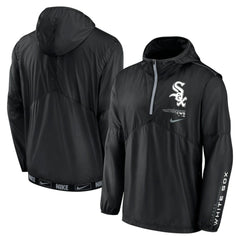 Chicago White Sox Nike Authentic Night Game Performance Half-Zip Windbreaker | MLB Sale
