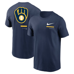 Milwaukee Brewers Nike Over the Shoulder T-Shirt | MLB US