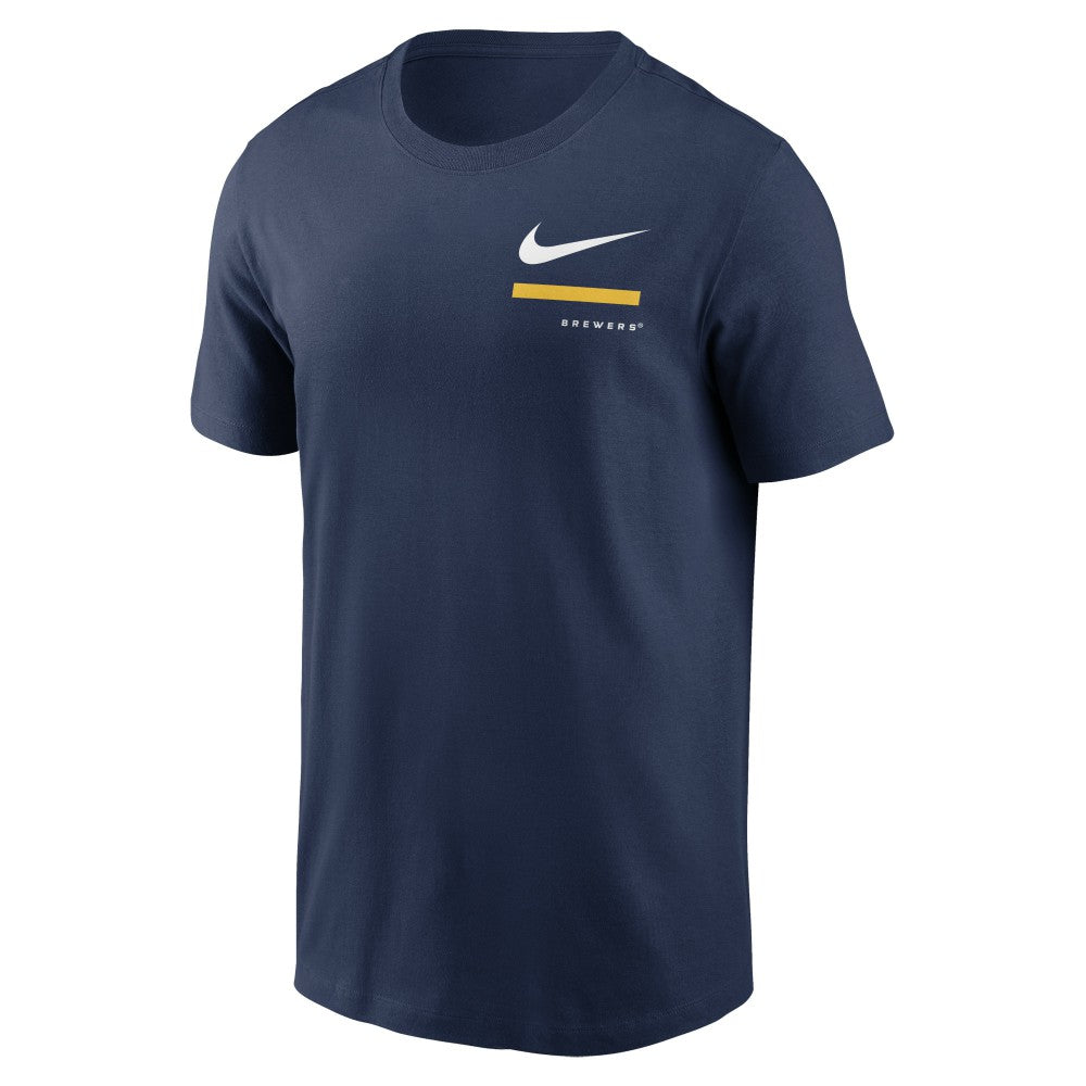 Milwaukee Brewers Nike Over the Shoulder T-Shirt | MLB US
