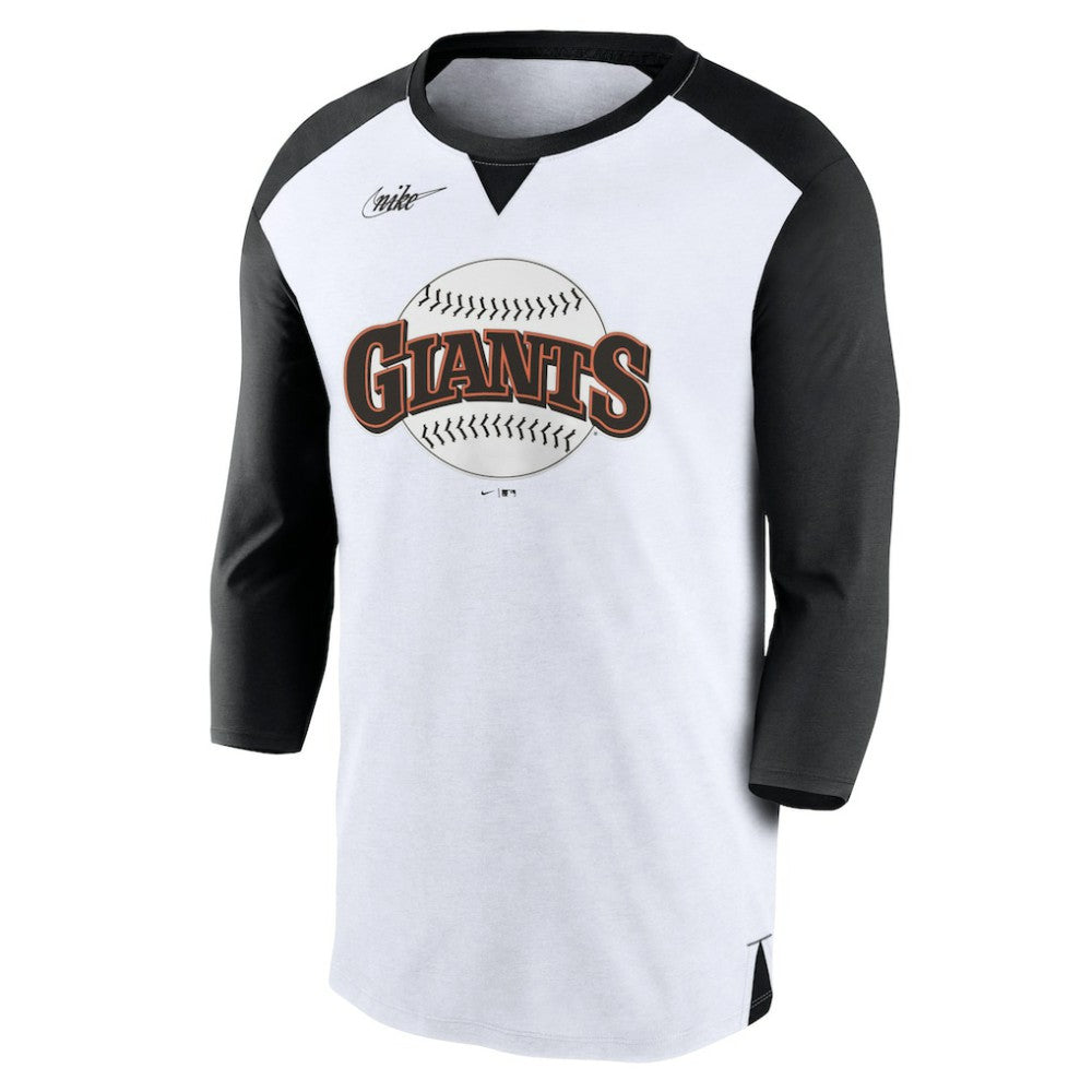 San Francisco Giants Nike Rewind 3/4-Sleeve T-Shirt | MLB Shop