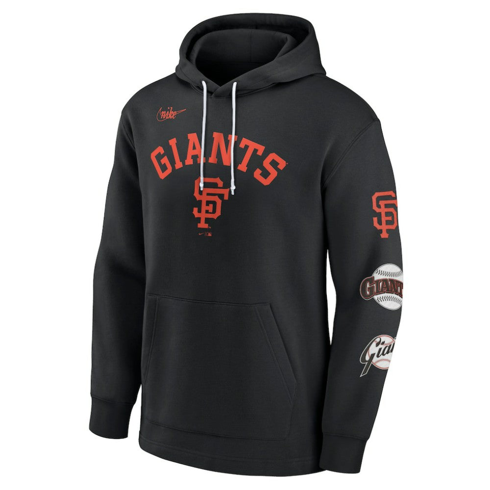 San Francisco Giants Nike Rewind Lefty Pullover Hoodie | MLB Outlet