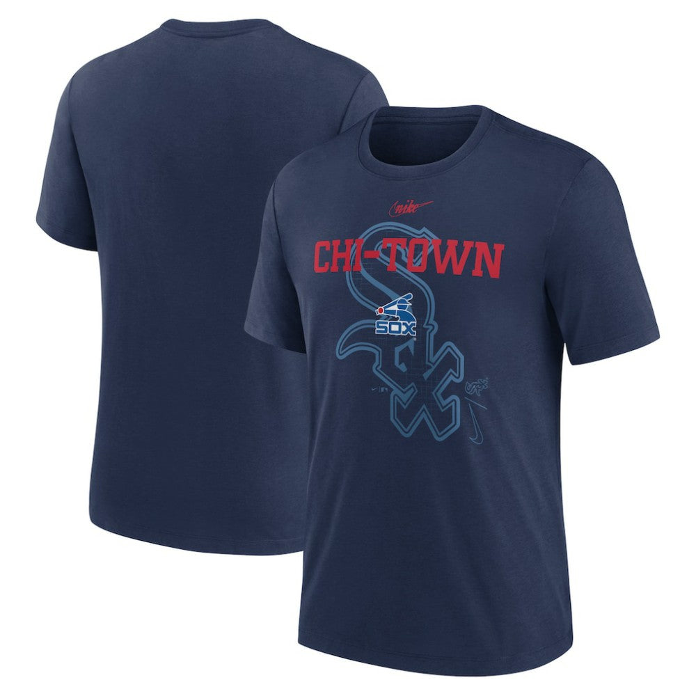 Chicago White Sox Nike Rewind Retro Tri-Blend T-Shirt | MLB Discount