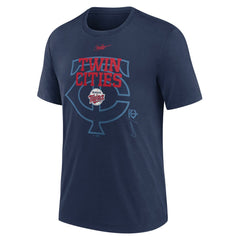 Minnesota Twins Nike Rewind Retro Tri-Blend T-Shirt | MLB Outlet