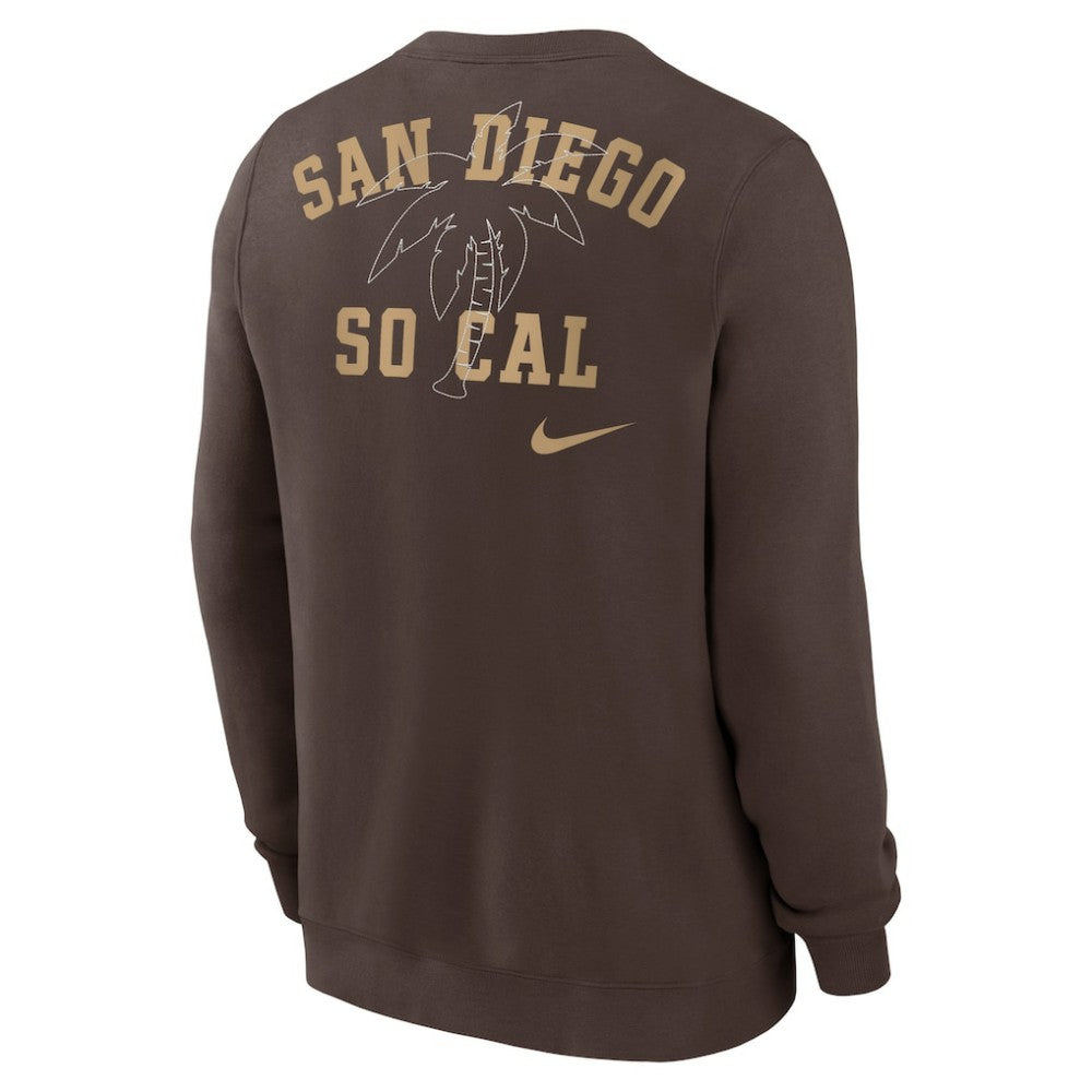 San Diego Padres Nike Statement Ball Game Fleece Pullover Sweatshirt | MLB On Sale