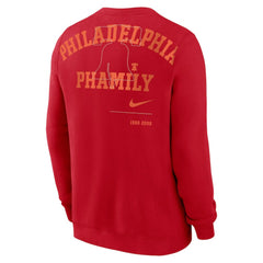 Philadelphia Phillies Nike Statement Ball Game Fleece Pullover Sweatshirt | MLB New