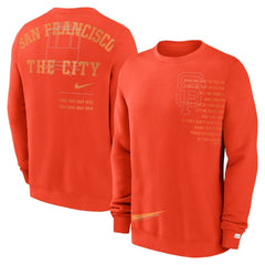 San Francisco Giants Nike Statement Ball Game Fleece Pullover Sweatshirt | MLB New