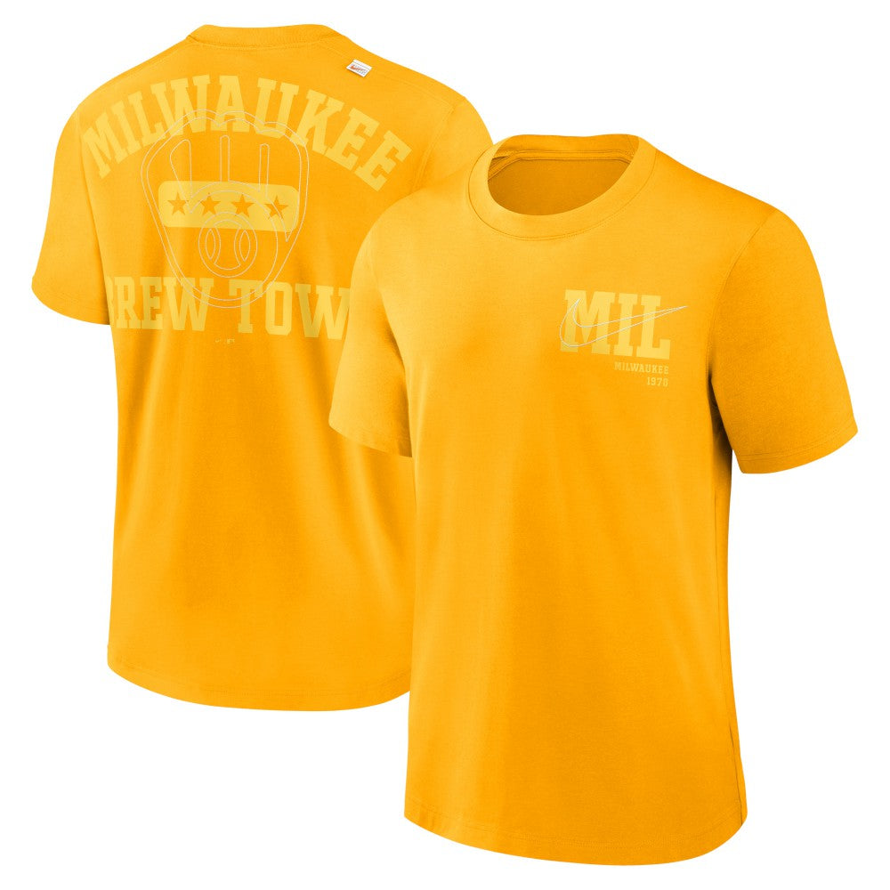 Milwaukee Brewers Nike Statement Game Over T-Shirt | MLB Discount