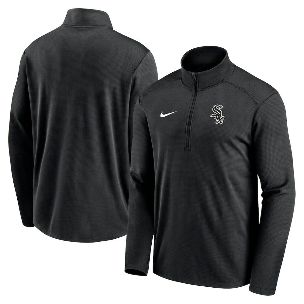 Chicago White Sox Nike Agility Pacer Performance Half-Zip Top | MLB Near me