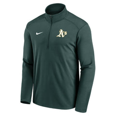 Athletics Nike Agility Pacer Performance Half-Zip Top | MLB On Sale