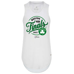Boston Celtics Sportiqe Women's 2022 NBA Finals Janie Tri-Blend Tank Top Discount