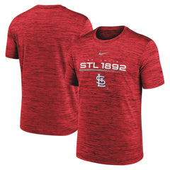 St. Louis Cardinals Nike Wordmark Velocity Performance T-Shirt | MLB Sale