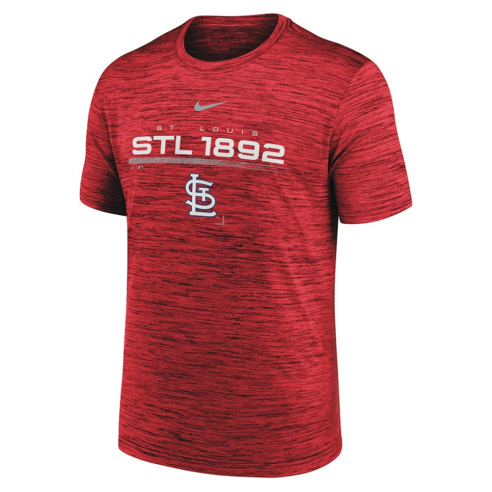 St. Louis Cardinals Nike Wordmark Velocity Performance T-Shirt | MLB Sale