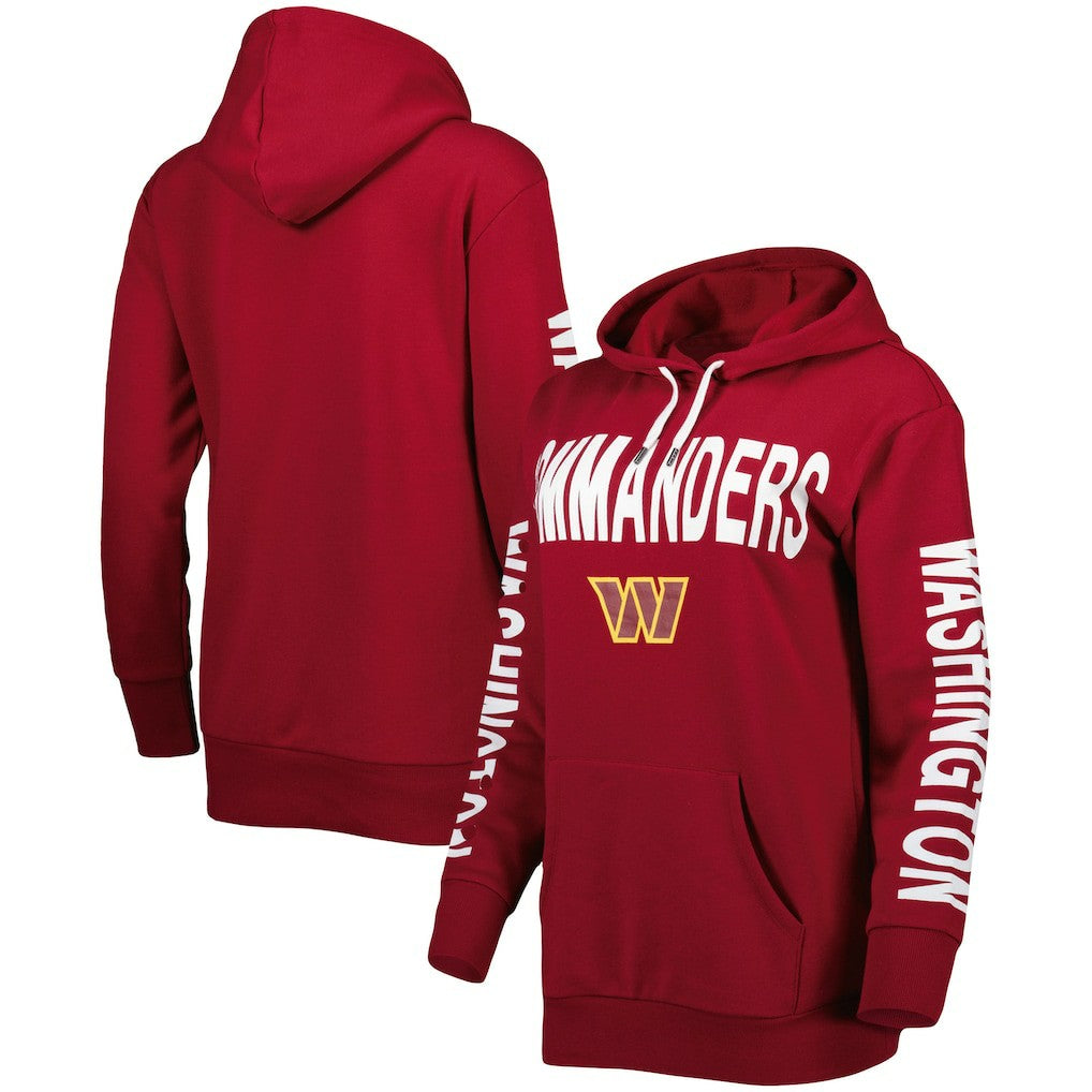 Washington Commanders  G-III 4Her by Carl Banks Women's Extra Point Pullover Hoodie