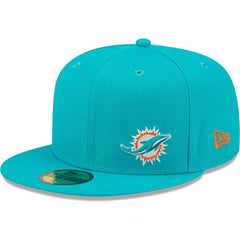 Miami Dolphins New Era Flawless 59FIFTY Fitted Hat