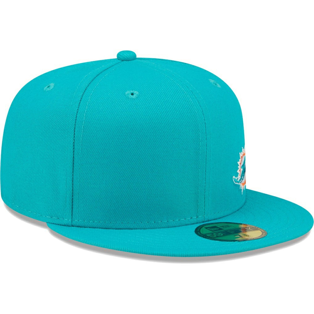Miami Dolphins New Era Flawless 59FIFTY Fitted Hat