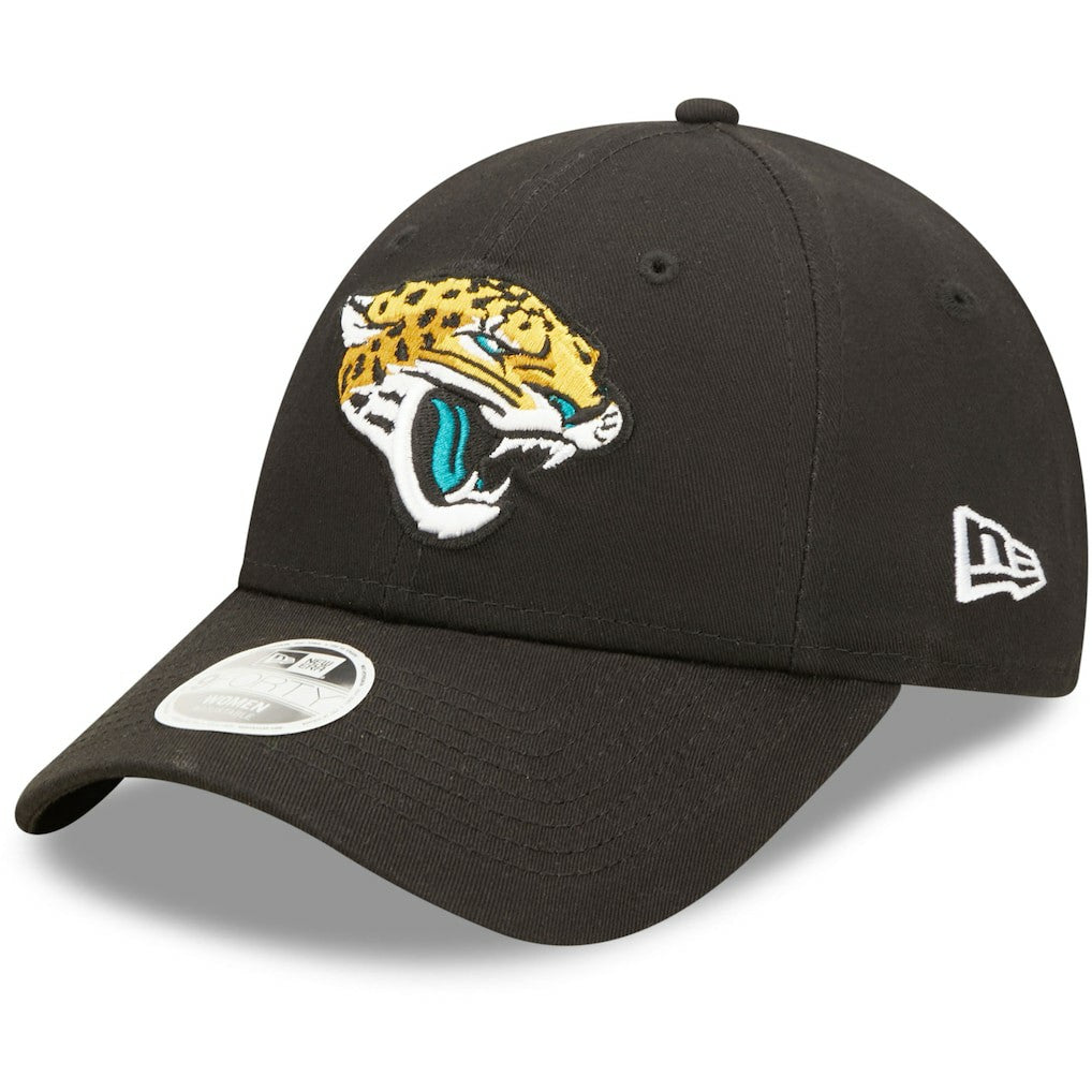 Jacksonville Jaguars New Era Women's Simple 9FORTY Adjustable Hat