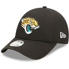 Jacksonville Jaguars New Era Women's Simple 9FORTY Adjustable Hat