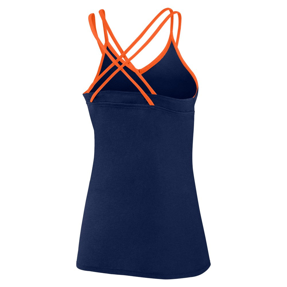 Houston Astros Fanatics Women's Barrel It Up Cross Back V-Neck Tank Top | MLB Online