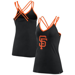 San Francisco Giants Fanatics Women's Barrel It Up Cross Back V-Neck Tank Top | MLB Online