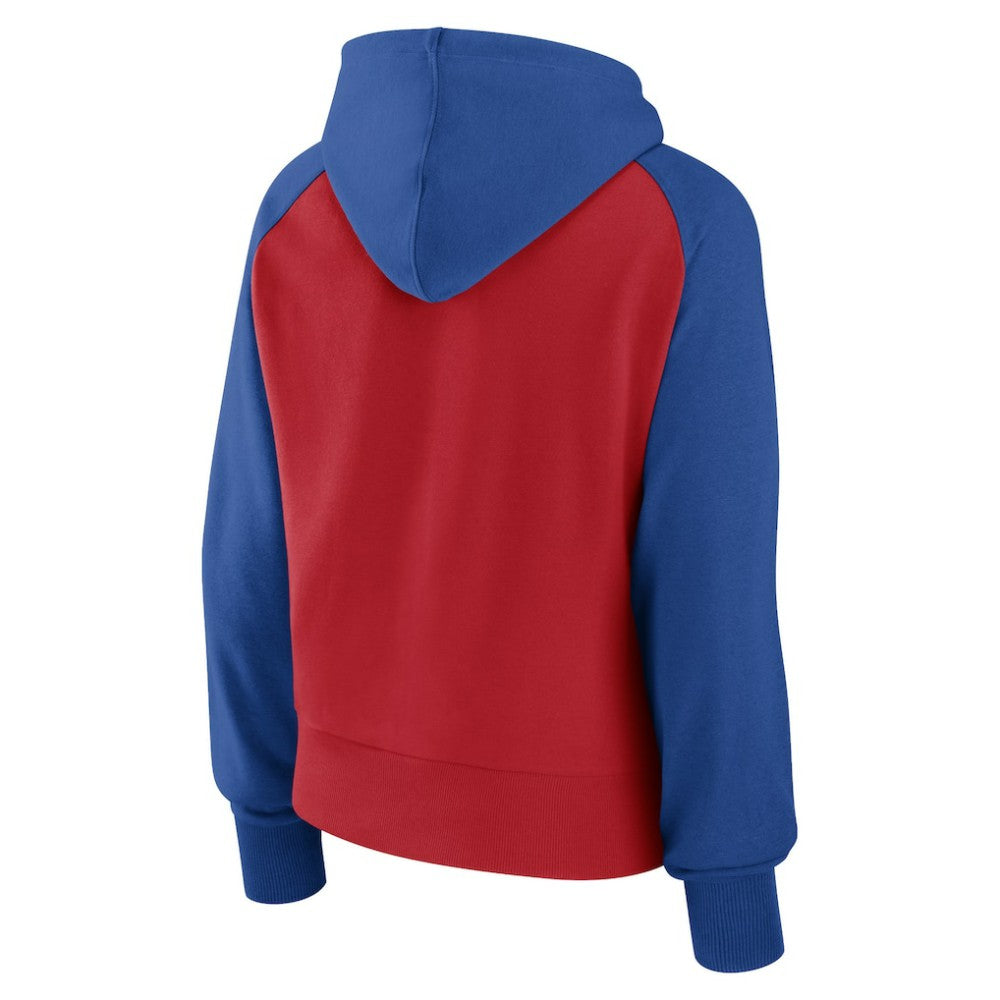 Chicago Cubs Fanatics Women's Pop Fly Pullover Hoodie | MLB On Sale