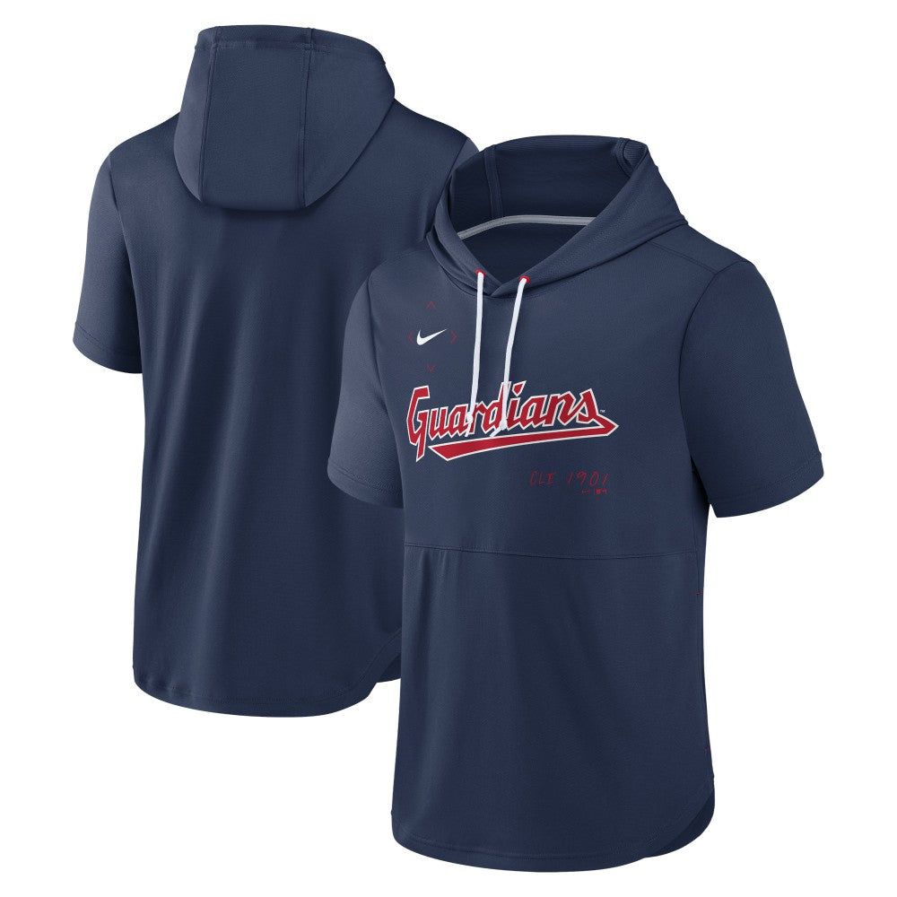 Cleveland Guardians Nike Springer Short Sleeve Team Pullover Hoodie | MLB New
