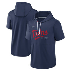 Minnesota Twins Nike Springer Short Sleeve Team Pullover Hoodie | MLB US