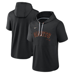 San Francisco Giants Nike Springer Short Sleeve Team Pullover Hoodie | MLB New