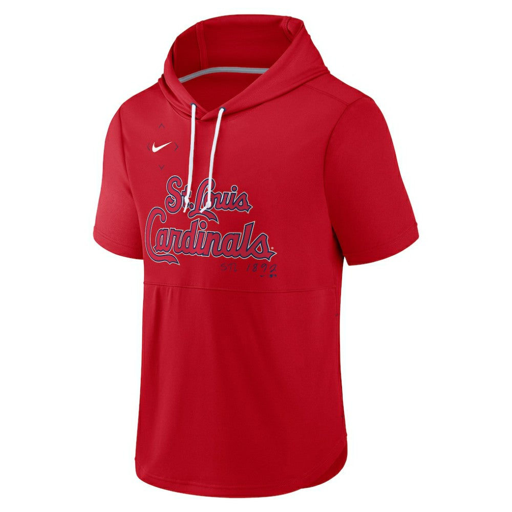 St. Louis Cardinals Nike Springer Short Sleeve Team Pullover Hoodie | MLB US