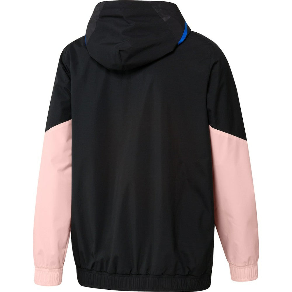 Manchester United Training All-Weather Raglan Full-Zip Hoodie Jacket Black - Adidas