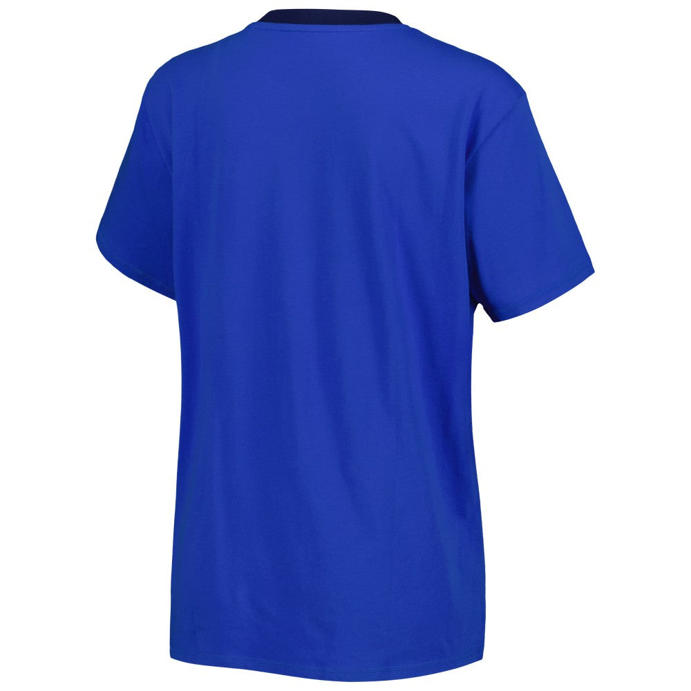 Italy National Team Women's Training T-Shirt Blue - Adidas