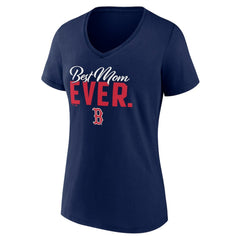 Boston Red Sox Fanatics Women's Mother's Day V-Neck T-Shirt | MLB New