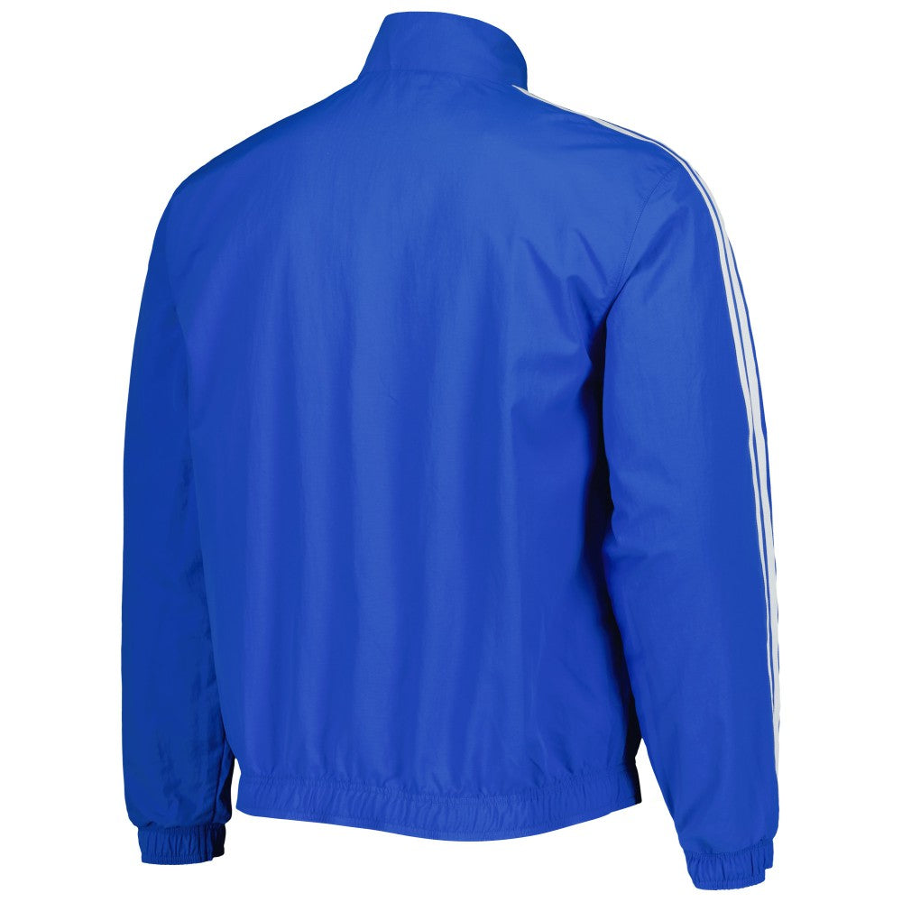 Bayern Munich 2022/23 On-Field Team Logo Anthem Reversible Full-Zip Jacket Blue - Adidas
